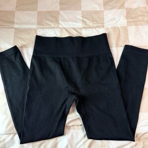 Women's Black High-Waisted Leggings